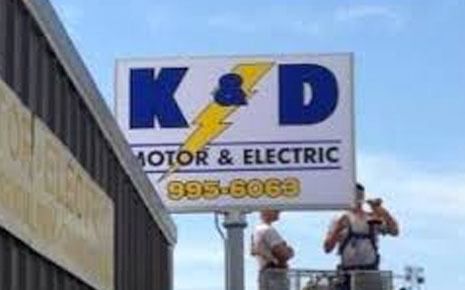 Logo for K & D Motor & Electric
