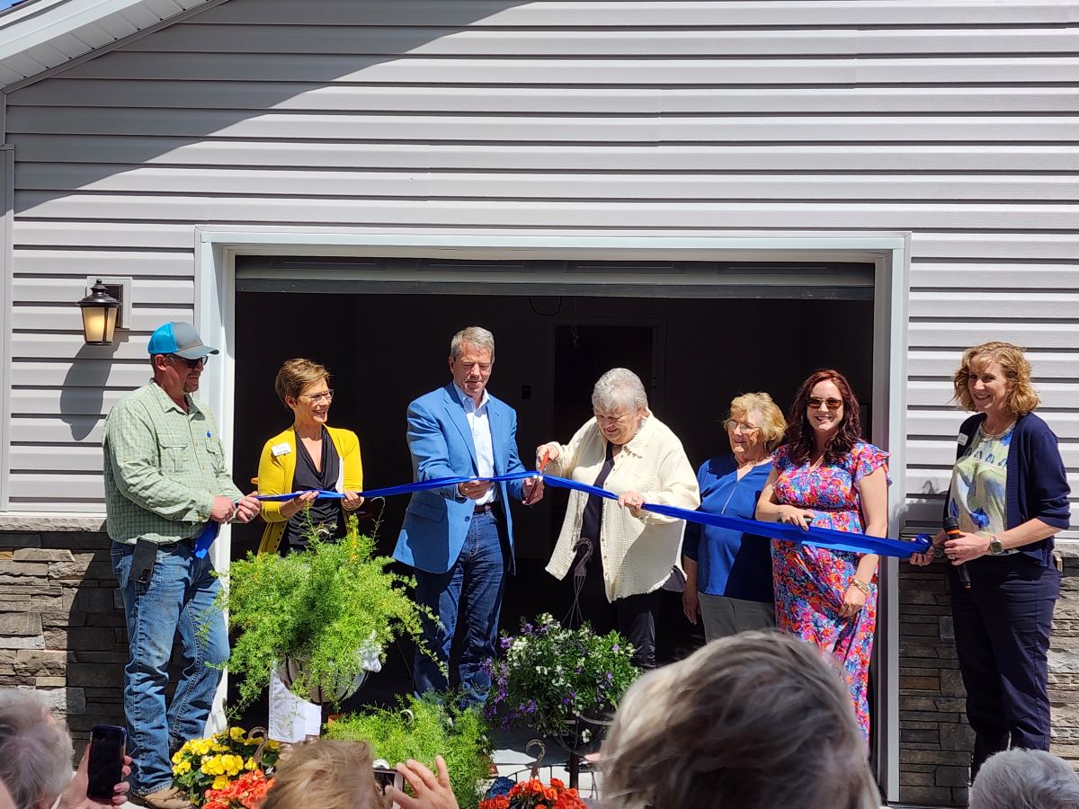 Governor Pillen Attends Ribbon Cutting for Housing Made Possible With Help by PCDC main photo